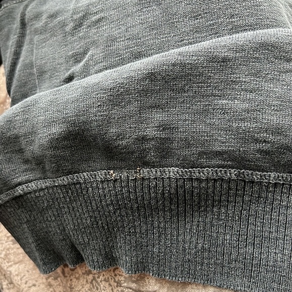 Trendy, crewneck, charcoal, sweater - Picture 5 of 5